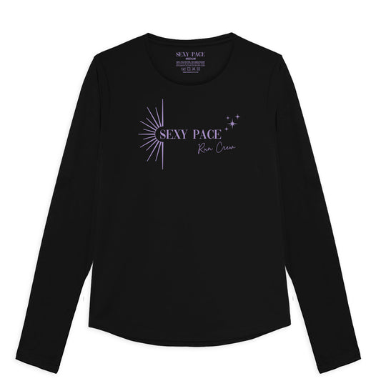 Sexy Pace Black Active Long Sleeve Tshirt