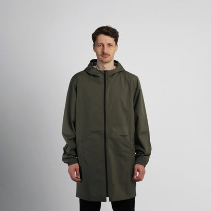 Olive Trench Jacket