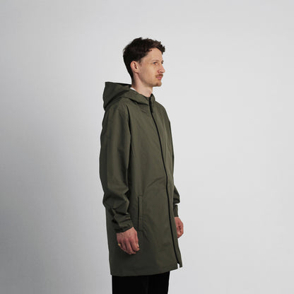 Olive Trench Jacket