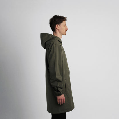 Olive Trench Jacket