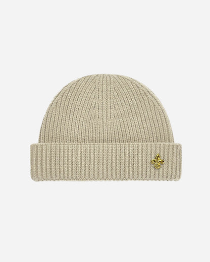 Sand Knitted Fisherman Beanie