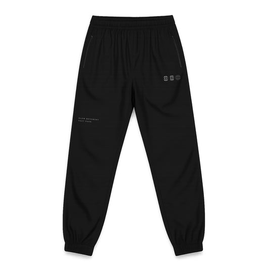 Black Lightweight Track Bottoms