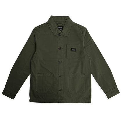 Olive Over Shirt