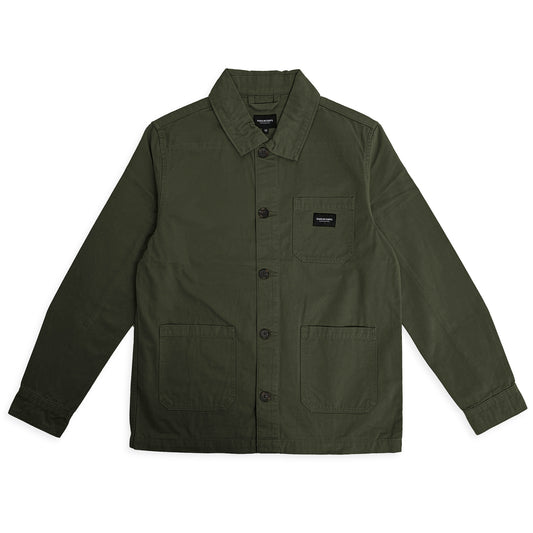 Olive Over Shirt
