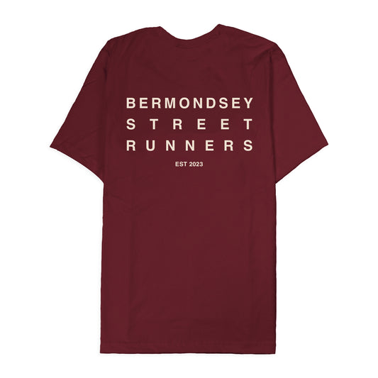 BSR Burgundy Active Tshirt