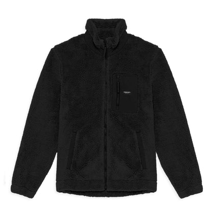 Black Sherpa Fleece