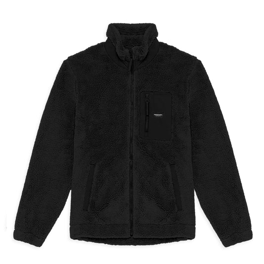 Black Sherpa Fleece