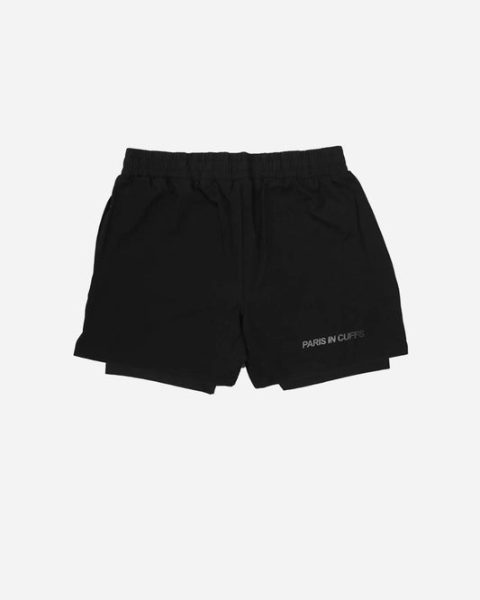 Black Running Shorts