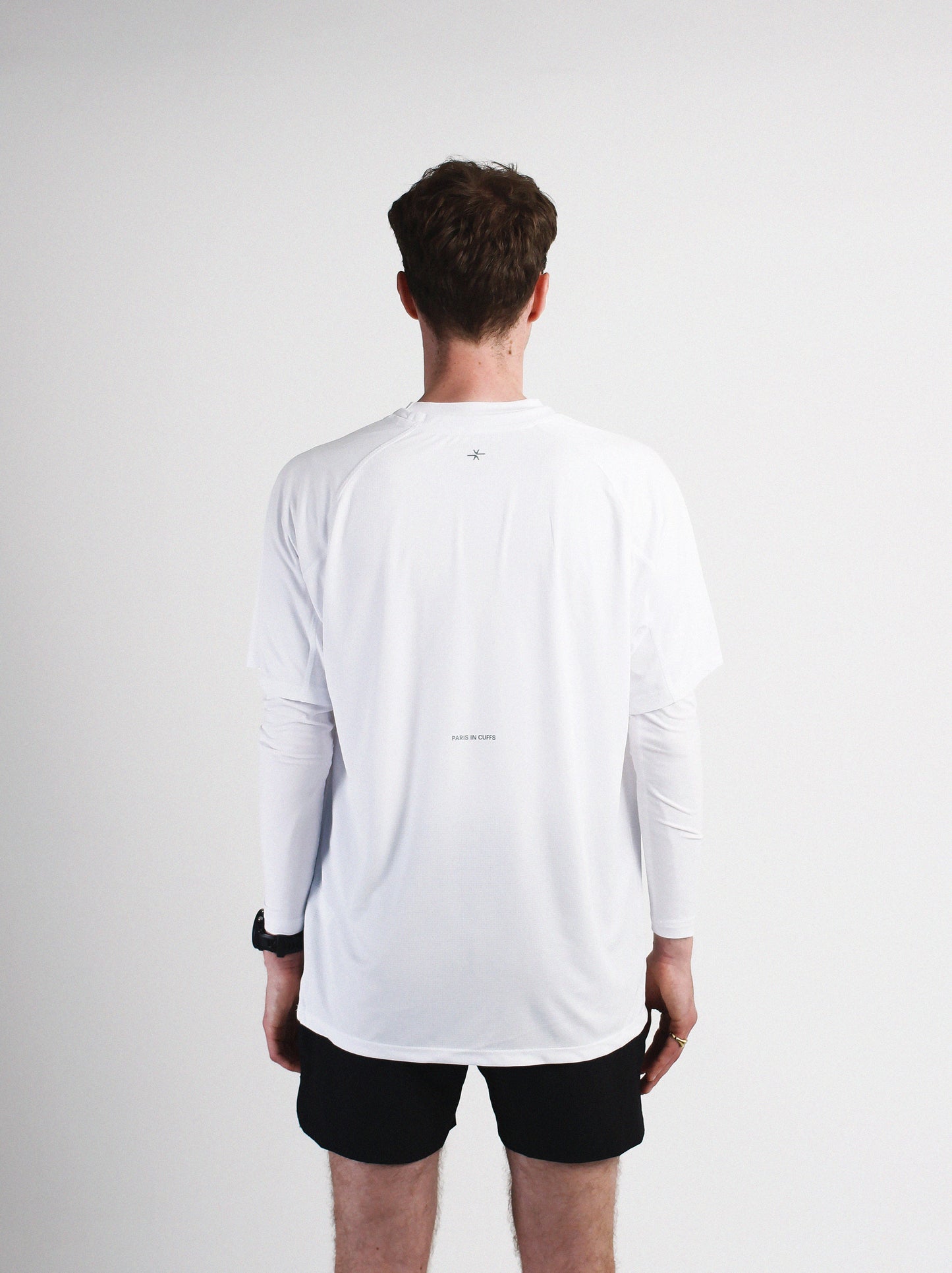 Slow Movement Mens White Active Tshirt