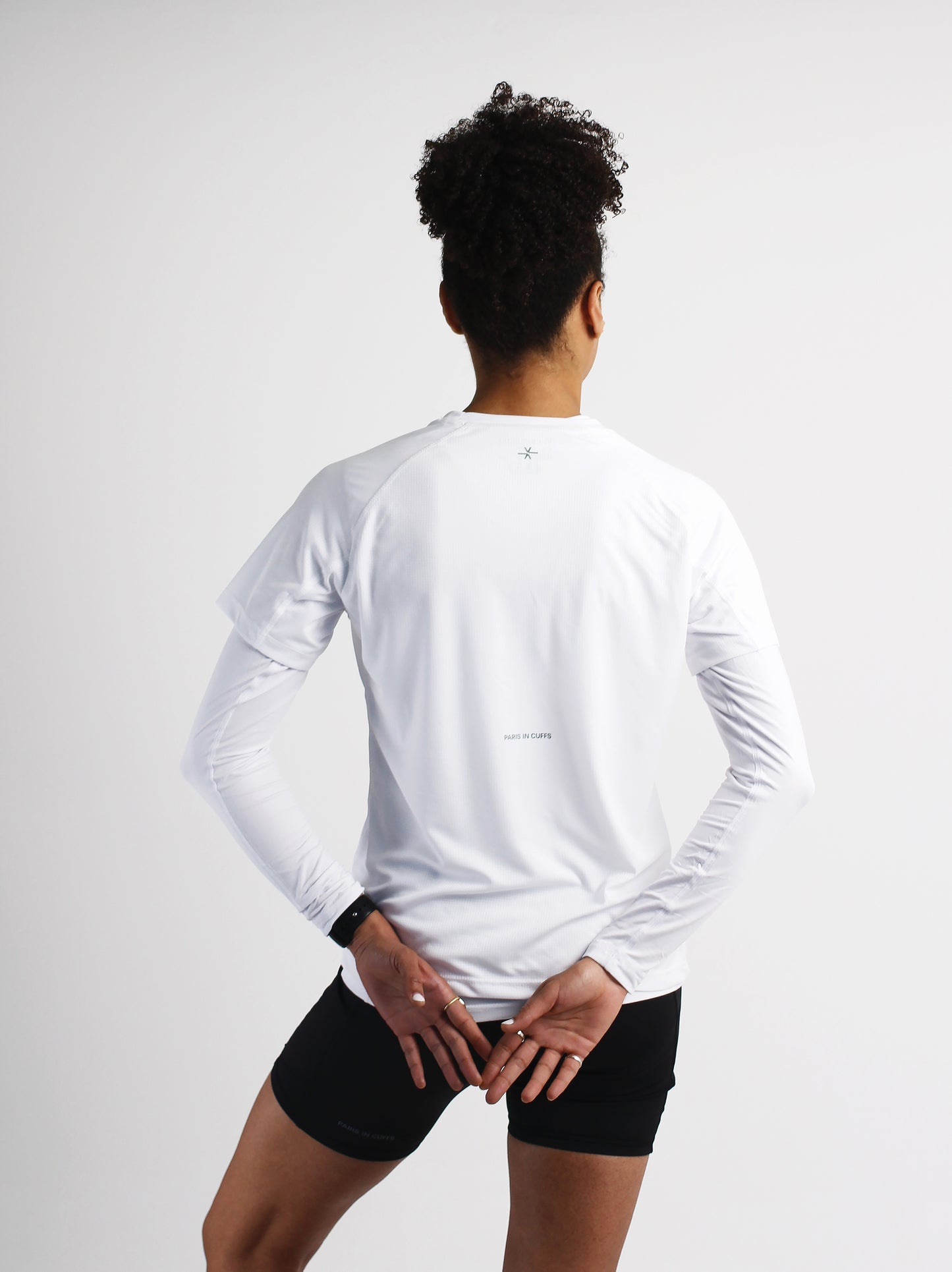 Slow Movement Womens White Active Tshirt