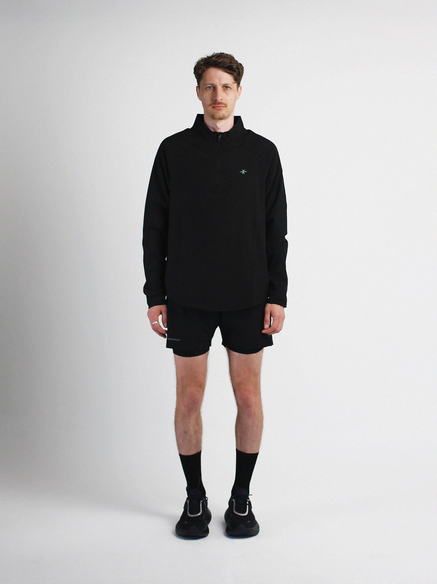 Slow Movement Black 1/4 Zip
