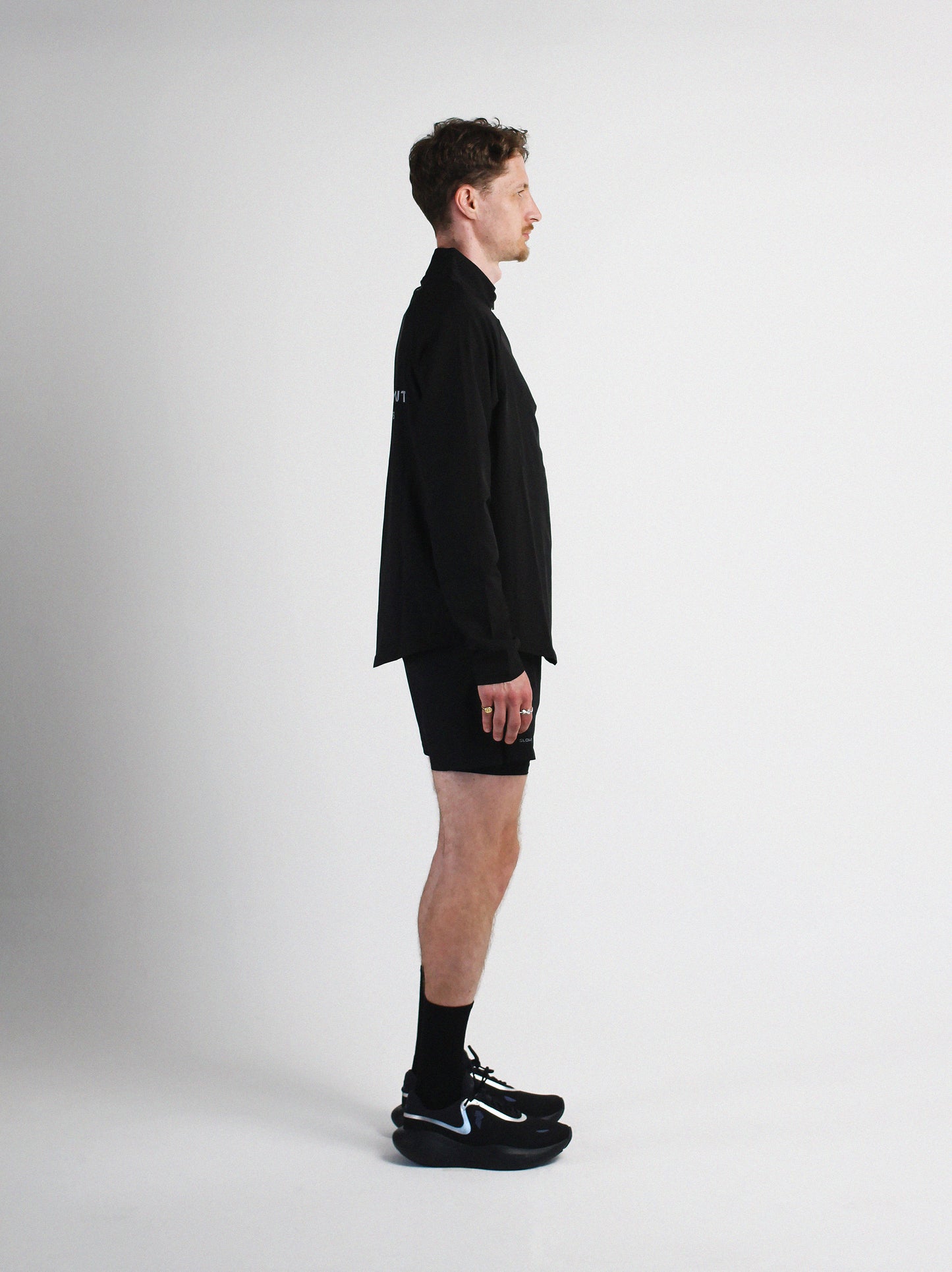 Slow Movement Black 1/4 Zip