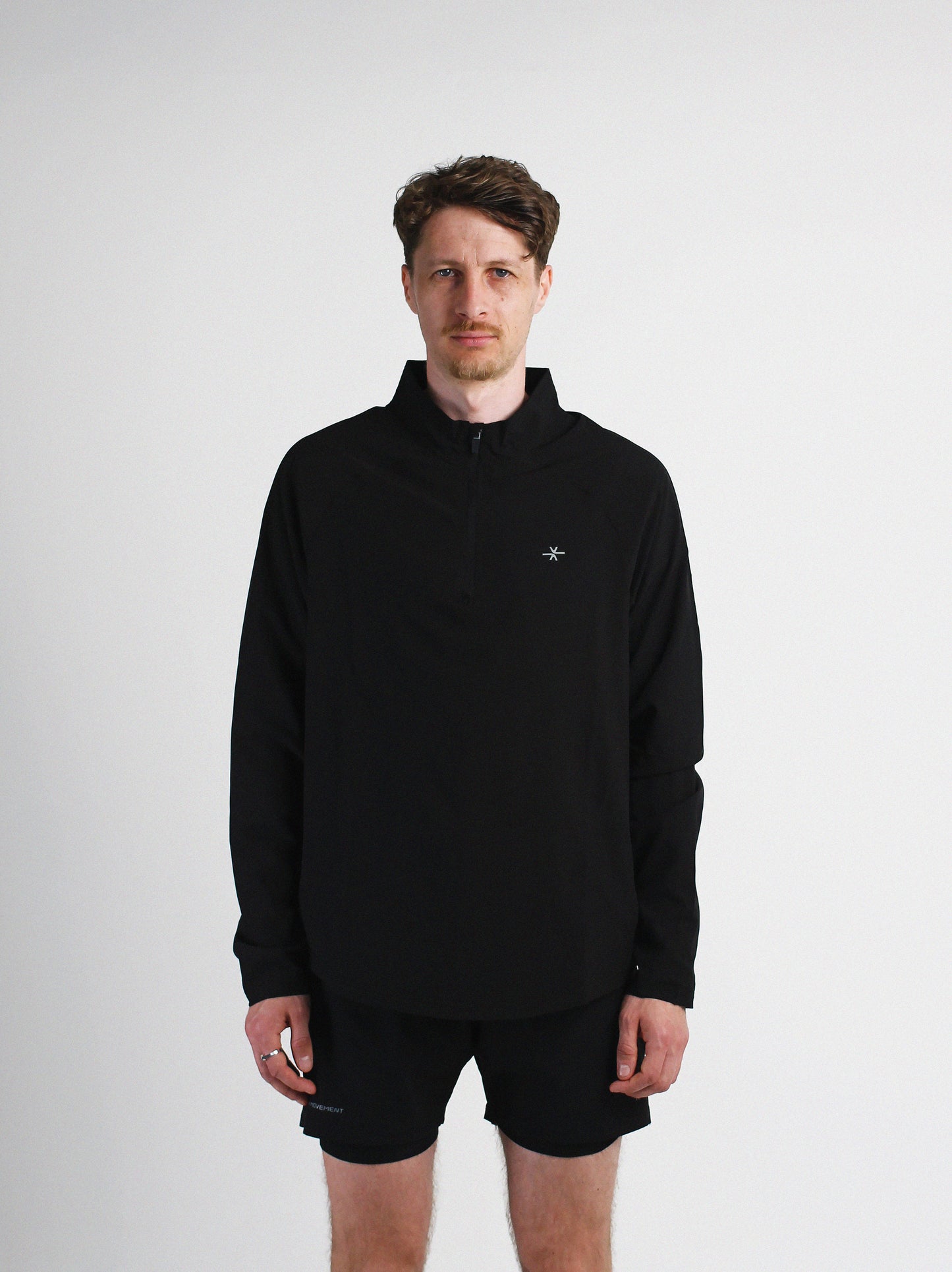 Slow Movement Black 1/4 Zip