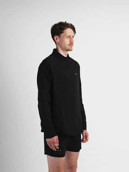 Slow Movement Black 1/4 Zip