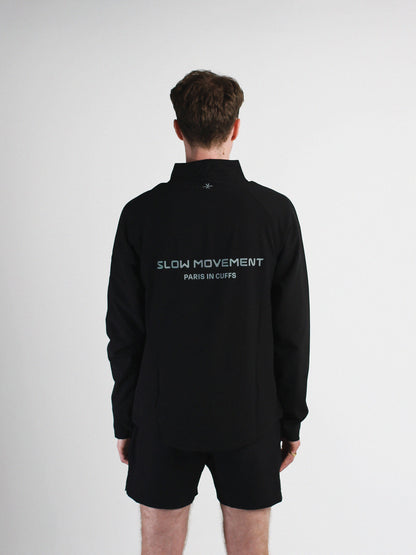 Slow Movement Black 1/4 Zip