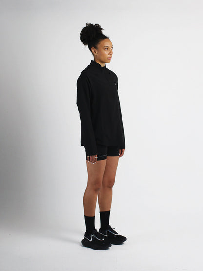 Slow Movement Black 1/4 Zip