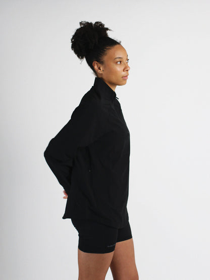 Slow Movement Black 1/4 Zip