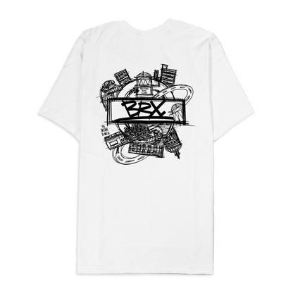 BRX by Nathan Bowen White Active Tshirt