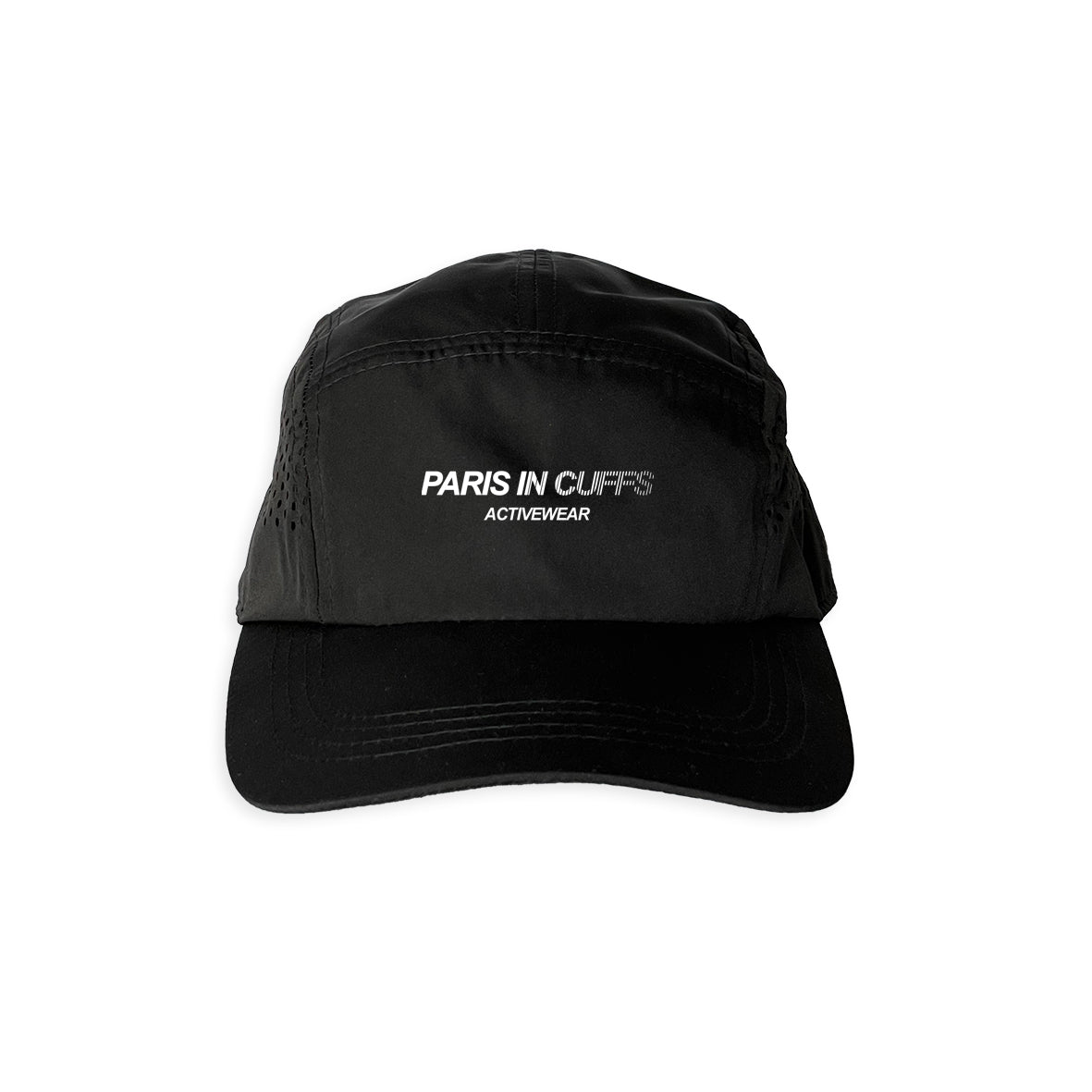 SS24 Black 5 Panel Cap