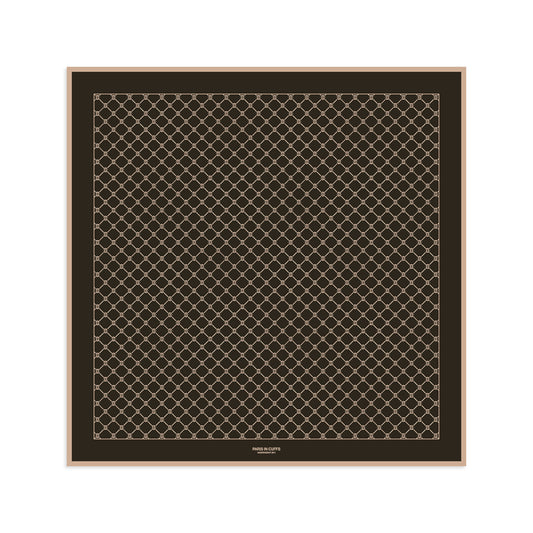 No2 Monogram Silk Scarf