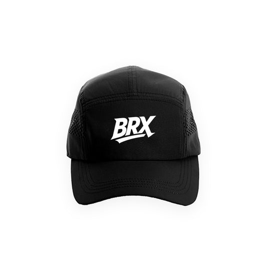 Brixton Run Club Black Active Cap