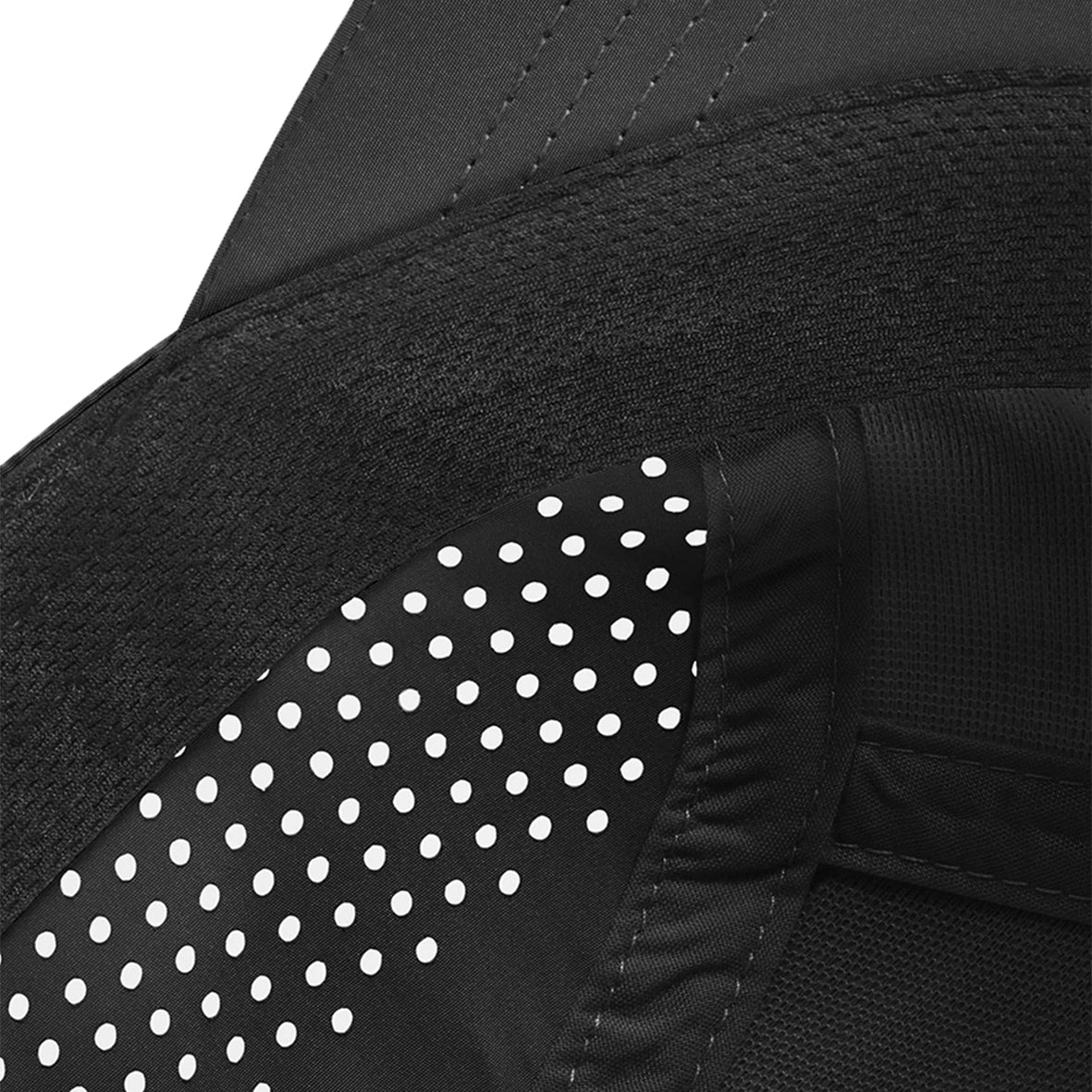 Brixton Run Club Black Active Cap