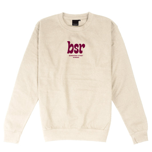 BSR Cream Crew Neck Sweatshirt