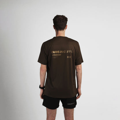 Brown Active Tshirt