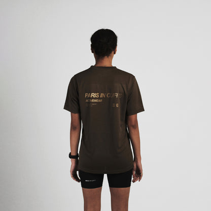 Brown Active Tshirt