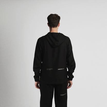 Black Lightweight Track Jacket