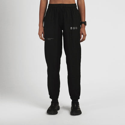 Black Lightweight Track Bottoms