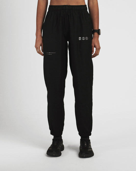 Black Lightweight Track Bottoms