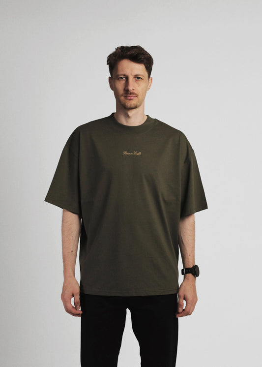 Olive Renaissance Oversized Tshirt