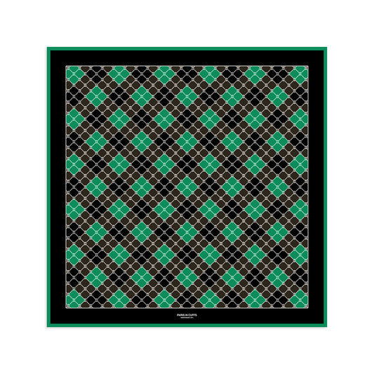 No1 Monogram Silk Scarf