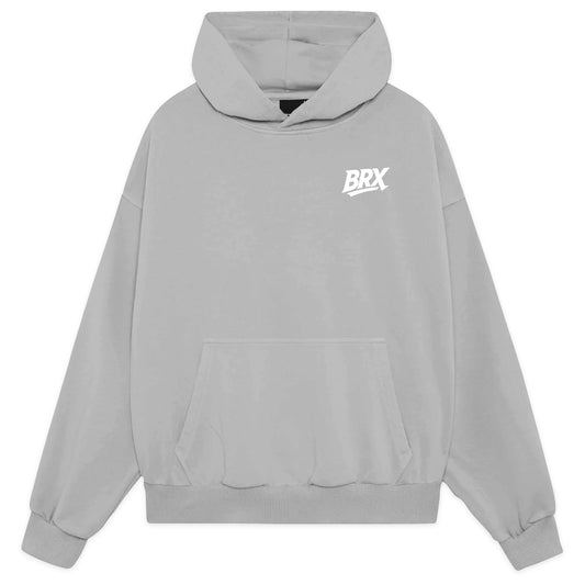 Brixton Run Club Grey Hoody