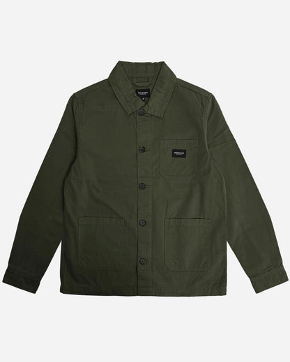 Olive Over Shirt
