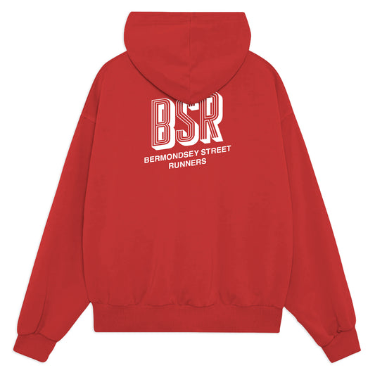 BSR Red Oversized Hoody