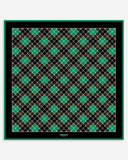 No1 Monogram Silk Scarf