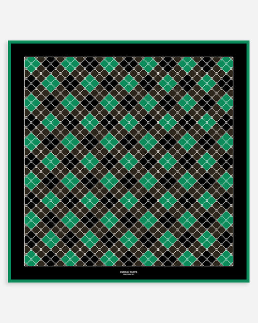 No1 Monogram Silk Scarf