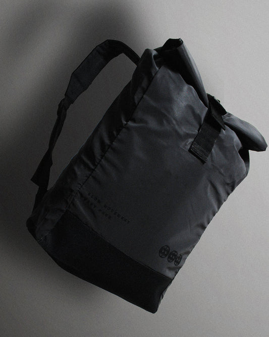 Black Reflective Cycling Backpack