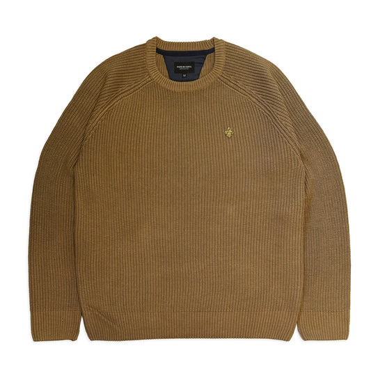 Tan Knitted Sweatshirt