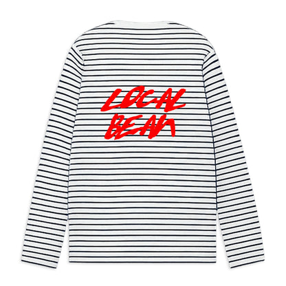 Unisex Long Sleeve Striped Tshirt