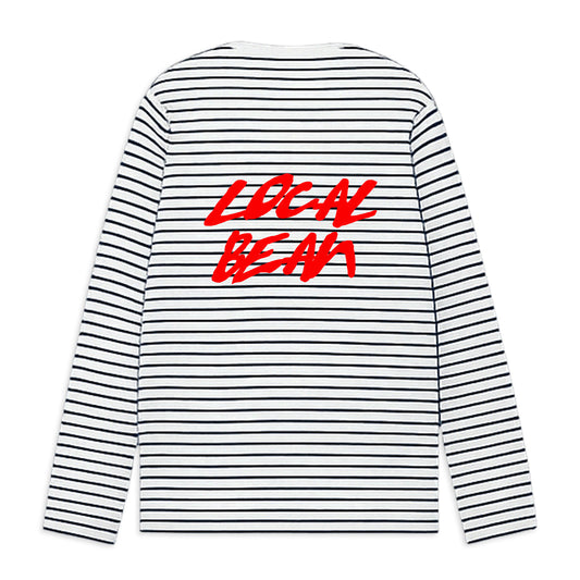 Unisex Long Sleeve Striped Tshirt