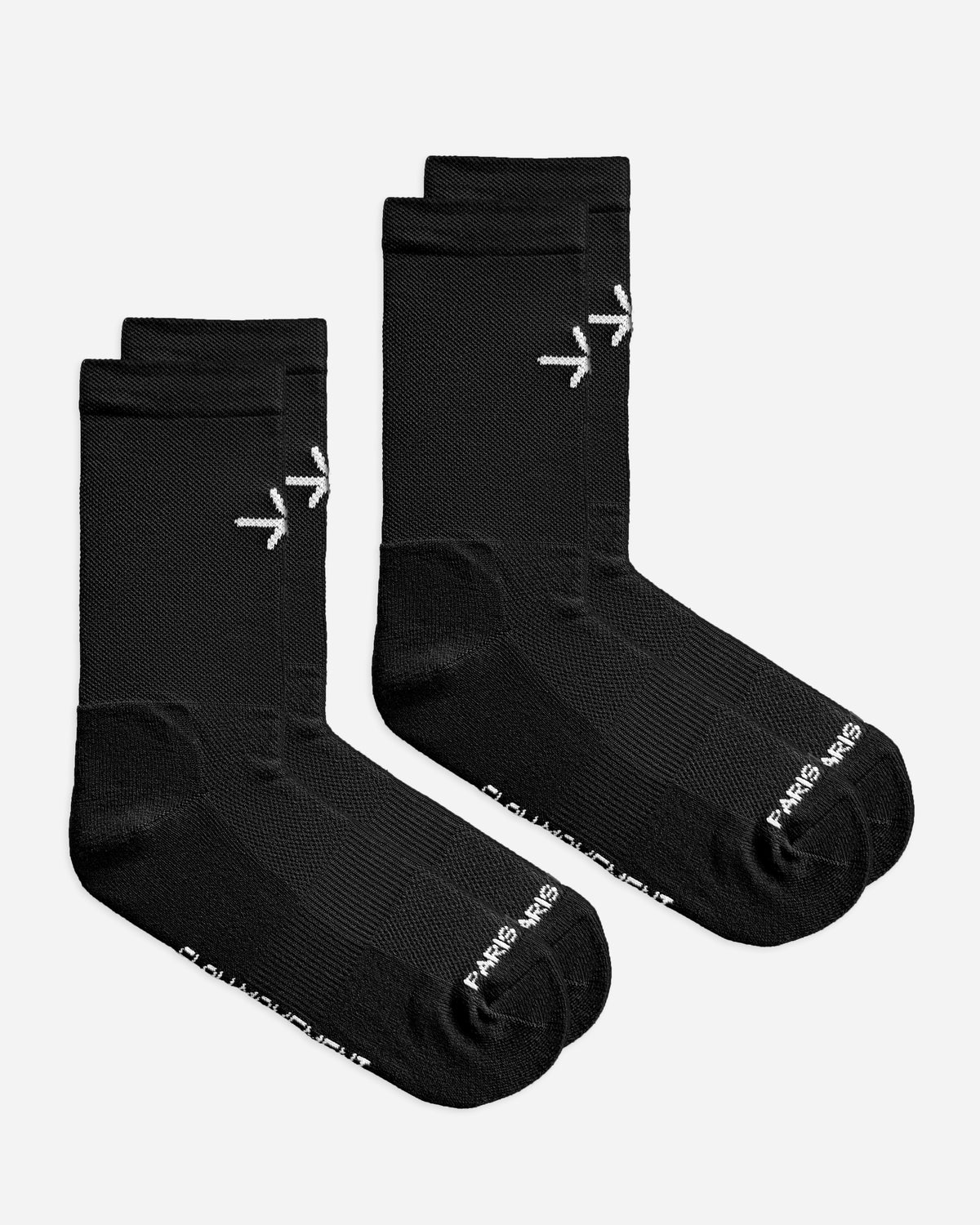 Running Socks Black Twin Pack
