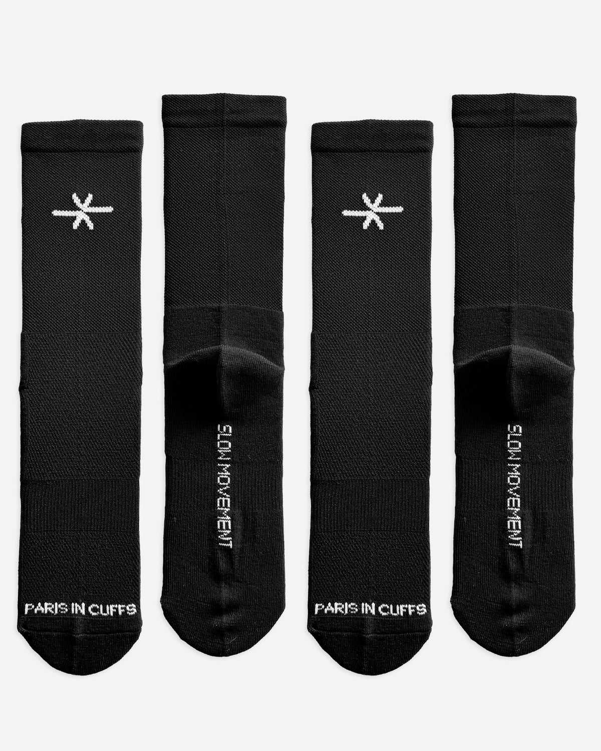 Running Socks Black Twin Pack
