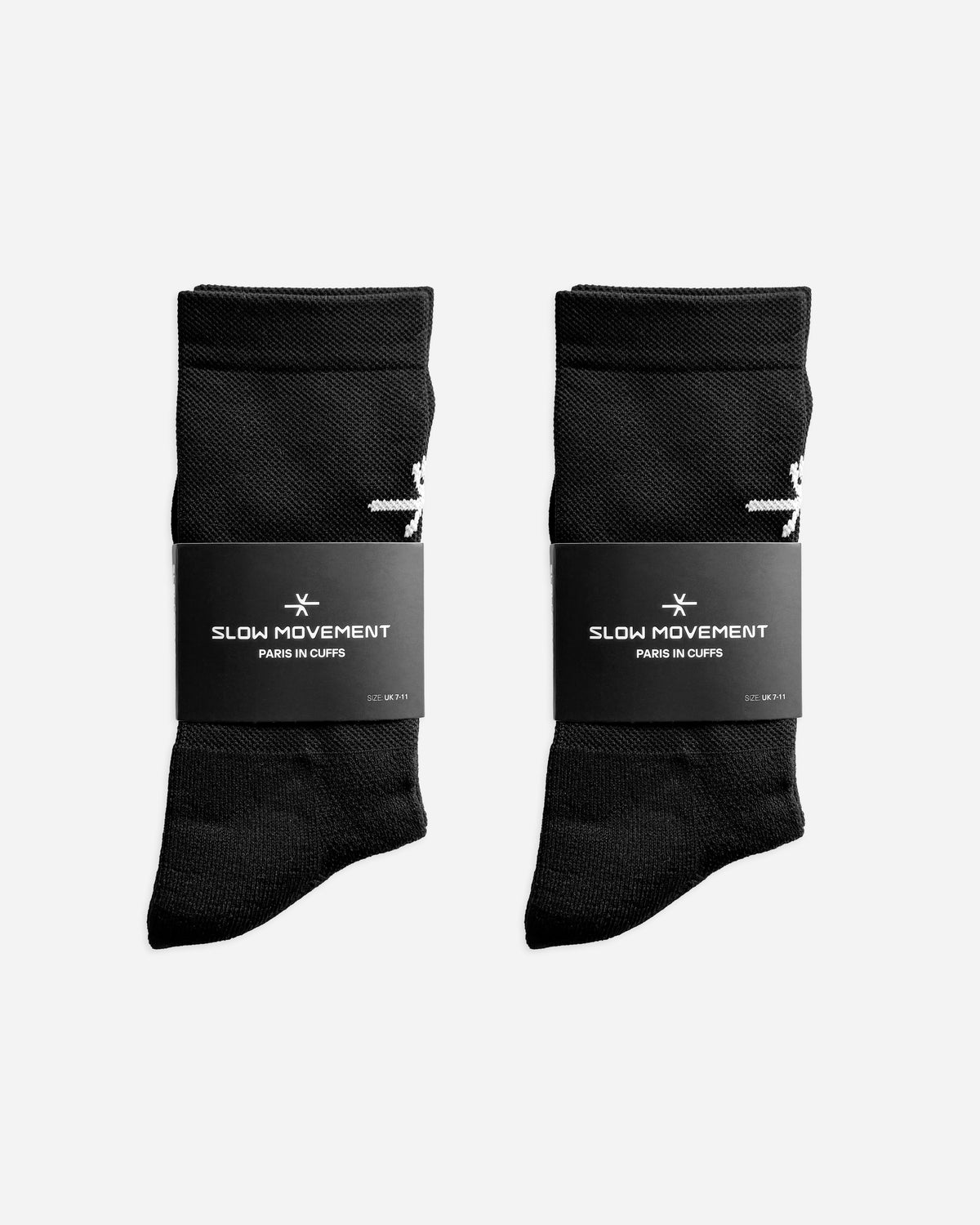 Running Socks Black Twin Pack
