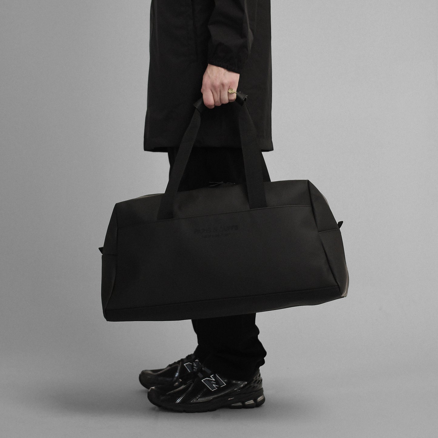 Black Matte Holdall