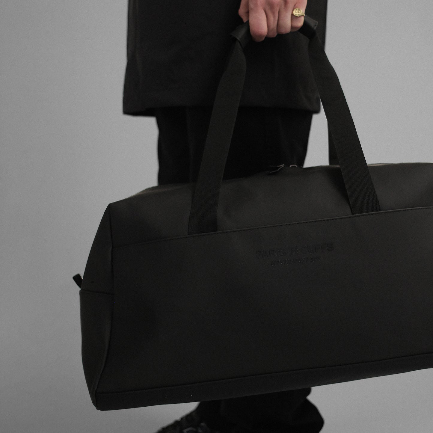 Black Matte Holdall