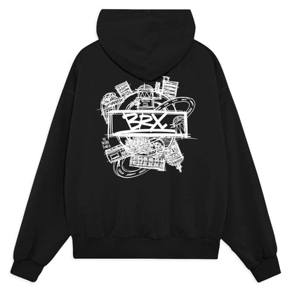 BRX x Nathan Bowen Black Hoody