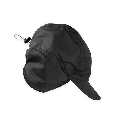 Black Fleece Lined Cap